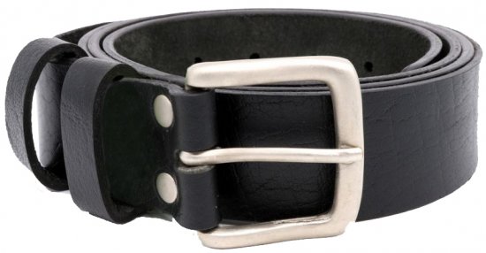 D555 Gavin Hand Crafted Real Leather Belt, 3,7cm - Curele - Curele Bărbați Mărimi Mari
