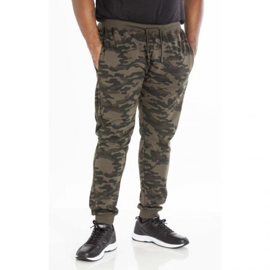 D555 Sutton Sweatpants Camo - Pantaloni trening - Pantaloni Trening Bărbați Mărimi Mari