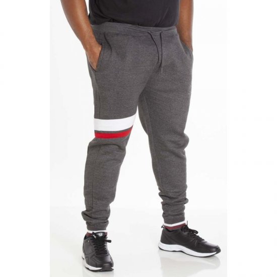 D555 Willis Sweatpants Charcoal - Pantaloni trening - Pantaloni Trening Bărbați Mărimi Mari