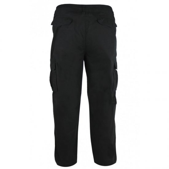 D555 Robert Cargo pants Black - Blugi & pantaloni - Blugi & Pantaloni Bărbați Mărimi Mari