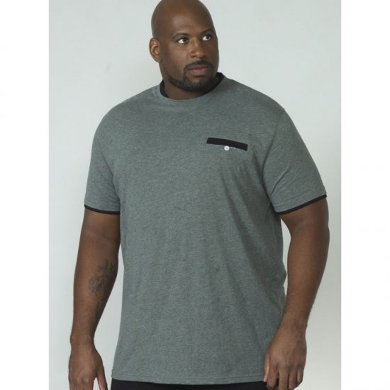 D555 Nelly T-shirt Khaki - Tricouri - Tricouri Bărbați Mărimi Mari