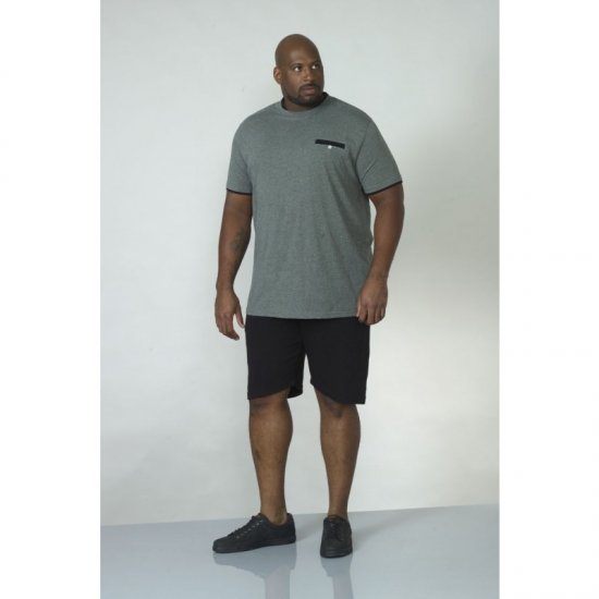 D555 Nelly T-shirt Khaki - Tricouri - Tricouri Bărbați Mărimi Mari