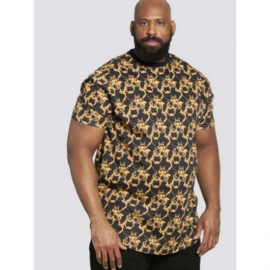D555 Dave Couture T-shirt Black - Tricouri - Tricouri Bărbați Mărimi Mari