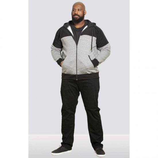 D555 Banbury Hoodie Black - Pulovere & hanorace - Pulovere & Hanorace Bărbați Mărimi Mari