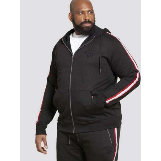 D555 Kentucky Hoodie Black - Pulovere & hanorace - Pulovere & Hanorace Bărbați Mărimi Mari