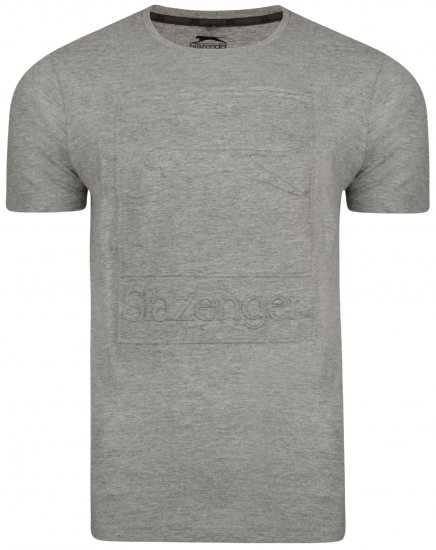 Slazenger Kurtis T-shirt Grey - Tricouri - Tricouri Bărbați Mărimi Mari