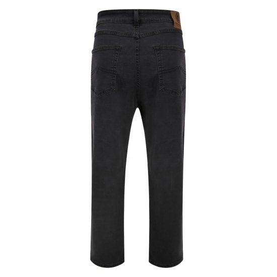 Kam Jeans 101 Stretch Jeans Charcoal - Blugi & pantaloni - Blugi & Pantaloni Bărbați Mărimi Mari
