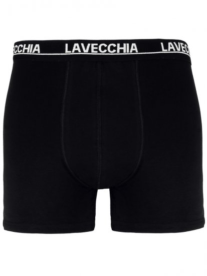 Lavecchia 1020 Boxershorts 3-pack Black - Lenjerie intimă & costum baie - Lenjerie Intimă Bărbați Mărimi Mari