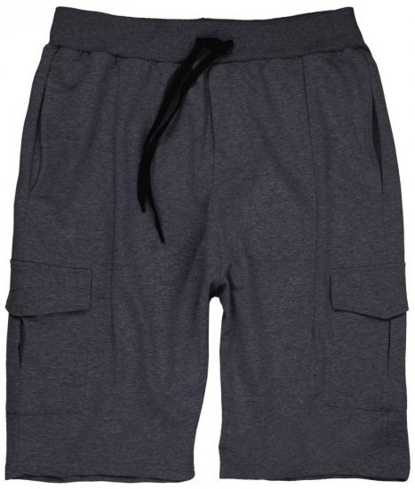 Lavecchia 2011 Cargo-pocket Sweatshorts Charcoal - Pantaloni trening - Pantaloni Trening Bărbați Mărimi Mari