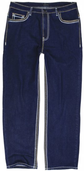 Lavecchia 503 Comfort Fit Stretch Jeans Darkblue - Blugi & pantaloni - Blugi & Pantaloni Bărbați Mărimi Mari