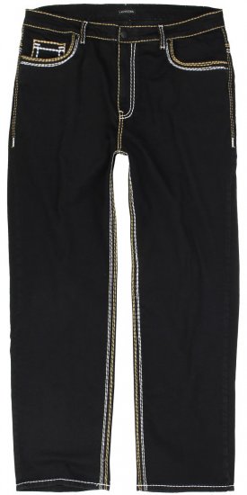 Lavecchia 503 Comfort Fit Stretch Jeans Deep Black - Blugi & pantaloni - Blugi & Pantaloni Bărbați Mărimi Mari