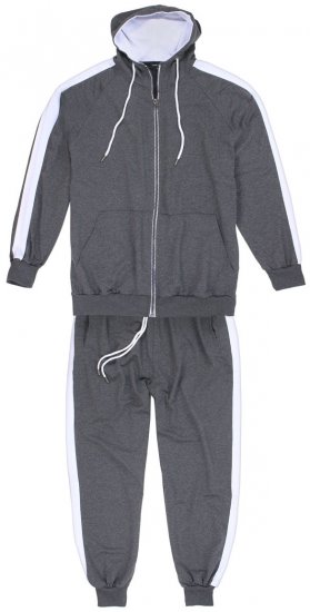 Lavecchia 611 Tracksuit Charcoal - Treninguri - Treninguri Bărbați Mărimi Mari