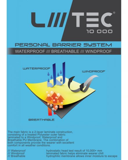 Leo Instow Breathable Executive Cargo Rain pants Hi-Vis Yellow - Haine de lucru - Haine de lucru Bărbați Mărimi Mari