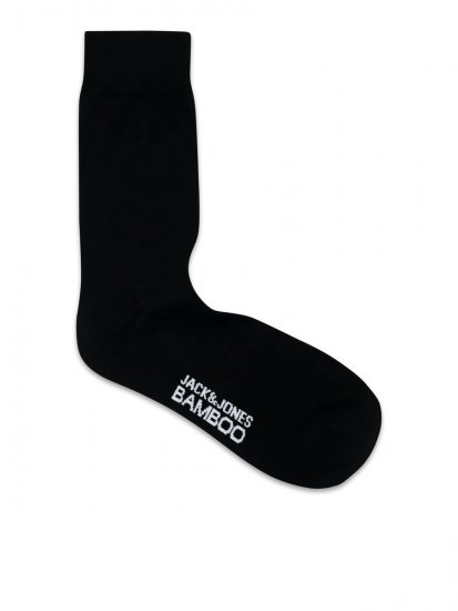 Jack & Jones Basic Șosete din bambus Neagră 3-pack - Lenjerie intimă & costum baie - Lenjerie Intimă Bărbați Mărimi Mari