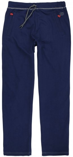 Adamo Markus Sweatpants with draw-cord Navy - Pantaloni trening - Pantaloni Trening Bărbați Mărimi Mari