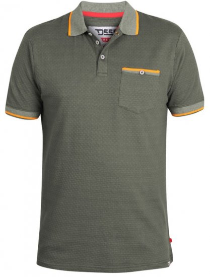 D555 Marshall Polo Khaki - Tricouri polo - Tricouri Polo Bărbați Mărimi Mari