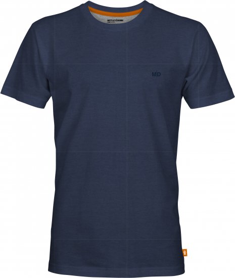 Motley Denim Malaga T-Shirt Dark Indigo - Tricouri - Tricouri Bărbați Mărimi Mari