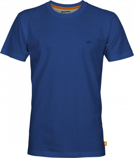 Motley Denim Malaga T-Shirt Royal Blue - Tricouri - Tricouri Bărbați Mărimi Mari