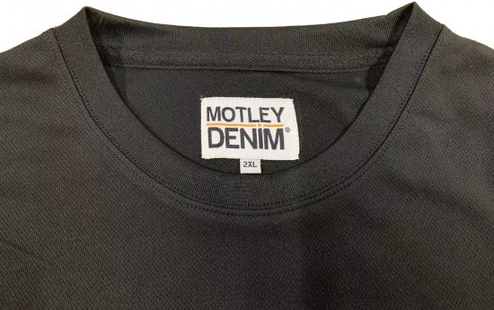 Motley Denim Technical T-shirt Black - Haine sport & haine de exterior - Haine Sport & Exterior Bărbați Mărimi Mari