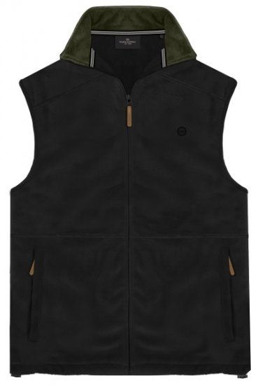 Double Outfitters MFT-7089 Sleeveless Fleece Vest Black - Geci - Geci Bărbați Mărimi Mari
