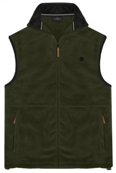 Double Outfitters MFT-7089 Sleeveless Fleece Vest Khaki - Geci - Geci Bărbați Mărimi Mari