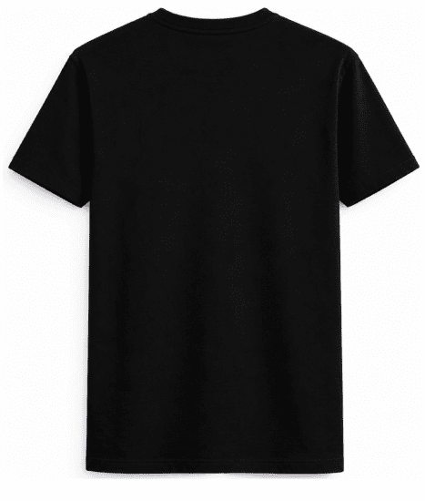 Motley Denim Milan Tricou Negru - Tricouri - Tricouri Bărbați Mărimi Mari