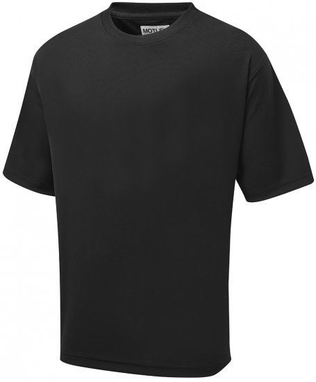 Motley Denim Technical T-shirt Black - Haine sport & haine de exterior - Haine Sport & Exterior Bărbați Mărimi Mari