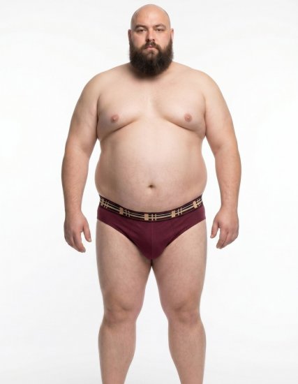 20 Nodi 975 Slipuri 3 bucăți Bordo/Gri/Bleumarin - Lenjerie intimă & costum baie - Lenjerie Intimă Bărbați Mărimi Mari