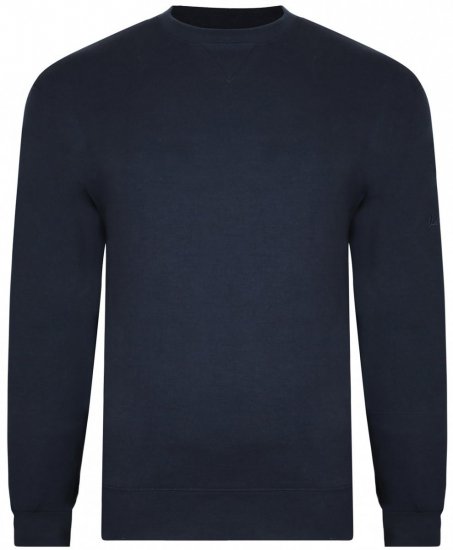 Kam Jeans 502 Bluză de trening Bleumarin TALL - ÎMBRĂCĂMINTE BĂRBAȚI MT-6XLT - Tall dimensiuni bărbați
