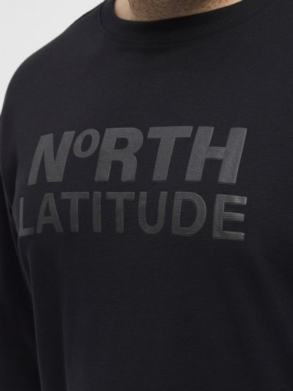North Latitude 53123 Bluză cu logo Neagră - Pulovere & hanorace - Pulovere & Hanorace Bărbați Mărimi Mari