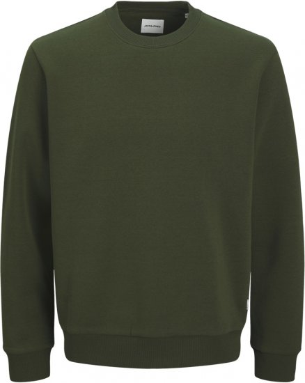 Jack & Jones Bradley Sweatshirt Green - Pulovere & hanorace - Pulovere & Hanorace Bărbați Mărimi Mari