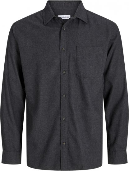 Jack & Jones Classic Long Sleeve Shirt Green - Cămăși - Cămăși Bărbați Mărimi Mari