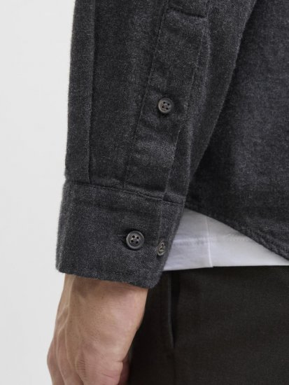 Jack & Jones Classic Long Sleeve Shirt Green - Cămăși - Cămăși Bărbați Mărimi Mari