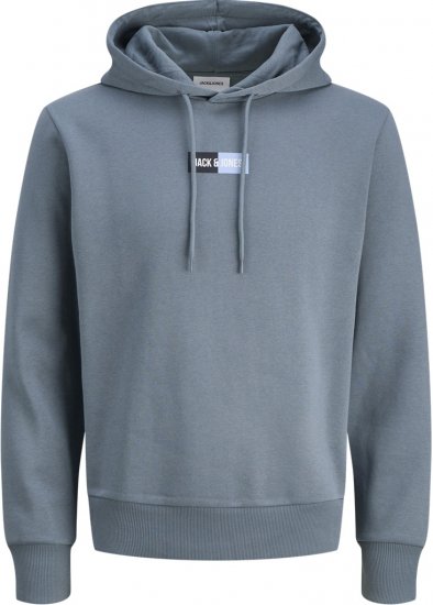Jack & Jones Pan Hoodie Grey - Pulovere & hanorace - Pulovere & Hanorace Bărbați Mărimi Mari