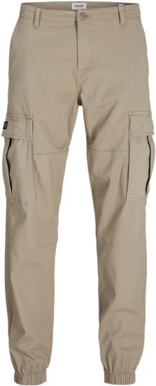 Jack & Jones Jonnie Cuffed Cargo Pants Beige - Blugi & pantaloni - Blugi & Pantaloni Bărbați Mărimi Mari