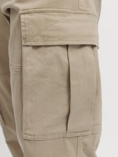 Jack & Jones Jonnie Cuffed Cargo Pants Beige - Blugi & pantaloni - Blugi & Pantaloni Bărbați Mărimi Mari