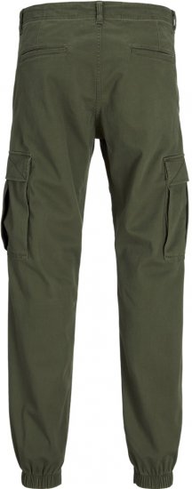 Jack & Jones Jonnie Cuffed Cargo Pants Green - Blugi & pantaloni - Blugi & Pantaloni Bărbați Mărimi Mari