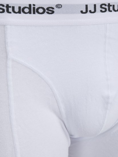 Jack & Jones Soho Solid Trunks 3-pack White/Grey/Black - Lenjerie intimă & costum baie - Lenjerie Intimă Bărbați Mărimi Mari