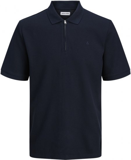 Jack & Jones Austin Polo Short Sleeve T-Shirt Blue - Tricouri polo - Tricouri Polo Bărbați Mărimi Mari