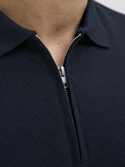 Jack & Jones Austin Polo Short Sleeve T-Shirt Blue - Tricouri polo - Tricouri Polo Bărbați Mărimi Mari