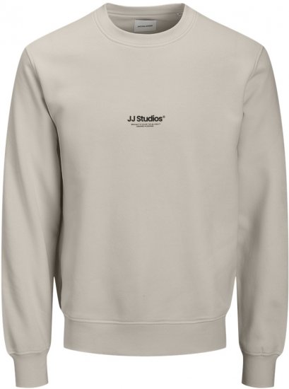 Jack & Jones Soho Sweatshirt Grey - Pulovere & hanorace - Pulovere & Hanorace Bărbați Mărimi Mari