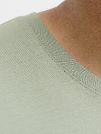 Jack & Jones Logo 2COL T-shirt Iceberg Green - Tricouri - Tricouri Bărbați Mărimi Mari