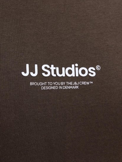 Jack & Jones Soho T-Shirt Brown - Tricouri - Tricouri Bărbați Mărimi Mari