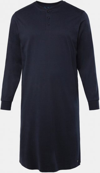 JP1880 Henley Long Sleeved Night Dress Navy - Lenjerie intimă & Costum baie - Lenjerie Intimă Bărbați Mărimi Mari