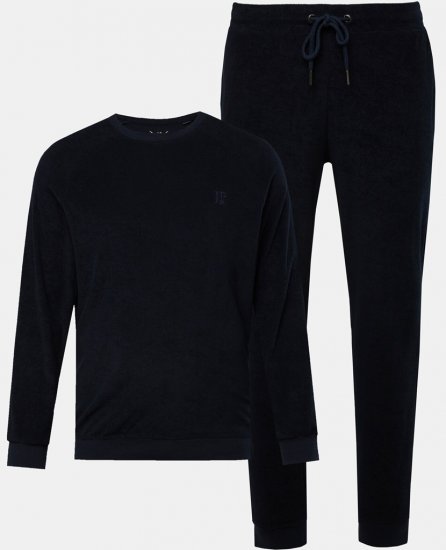 JP1880 Pyjamas Two-piece Belly Fit Dark Navy - Lenjerie intimă & costum baie - Lenjerie Intimă Bărbați Mărimi Mari
