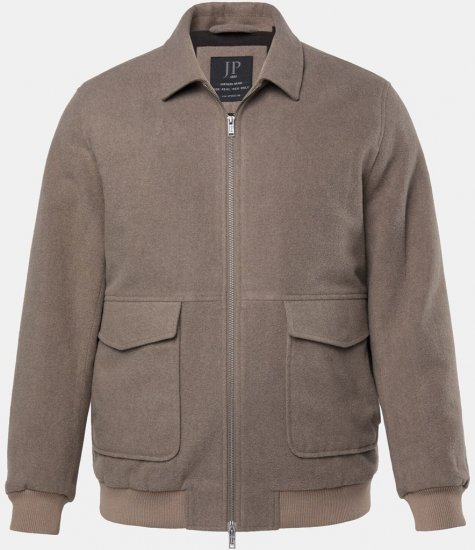 JP1880 Blouson Jacket Lightweight and Warm Brown - Geci - Geci Bărbați Mărimi Mari