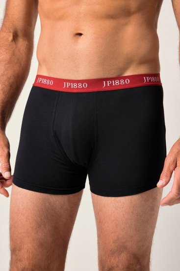 JP1880 FLEXNAMIC OEKO-TEX Boxer Shorts 2-Pack Black - Lenjerie intimă & costum baie - Lenjerie Intimă Bărbați Mărimi Mari
