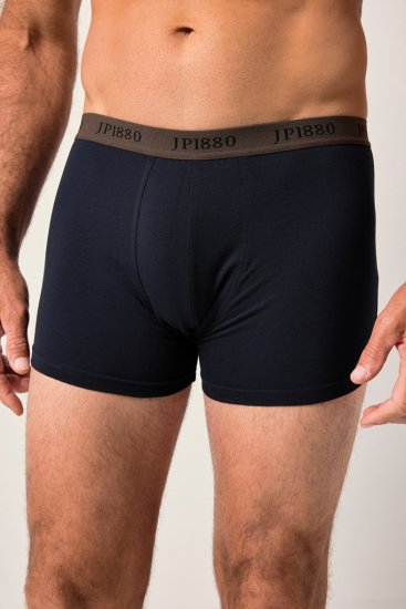 JP1880 FLEXNAMIC OEKO-TEX Boxer Shorts 3-Pack Dark Navy - Lenjerie intimă & costum baie - Lenjerie Intimă Bărbați Mărimi Mari
