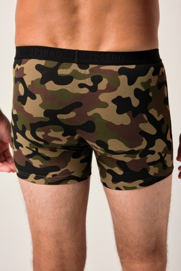 JP1880 FLEXNAMIC OEKO-TEX Boxer Shorts 2-Pack Green - Lenjerie intimă & costum baie - Lenjerie Intimă Bărbați Mărimi Mari