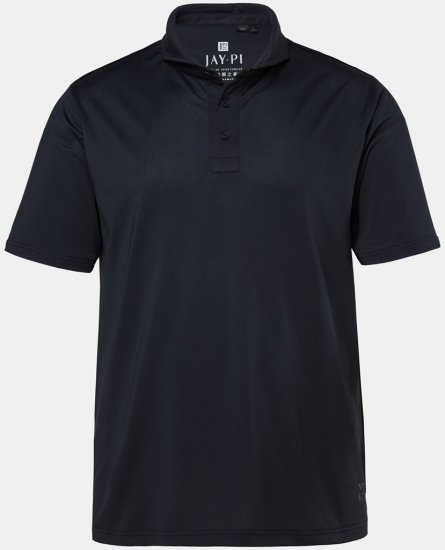 JAY-PI Quickdry Polo Short Sleeve Black - Tricouri polo - Tricouri Polo Bărbați Mărimi Mari